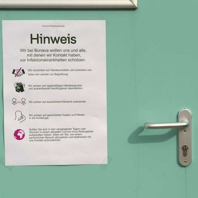 Covid-19 Infektionsschutz