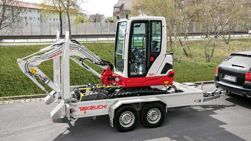 Takeuchi-Minibagger TB 225