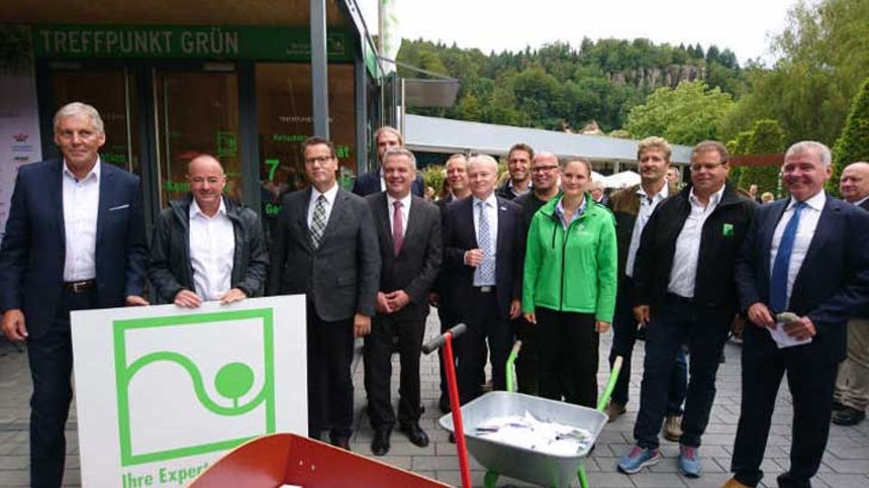 Peter Hauk, Norbert Mai und Reiner Bierig