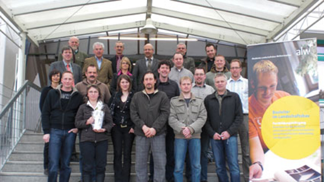 Bauleiter im Landschaftsbau