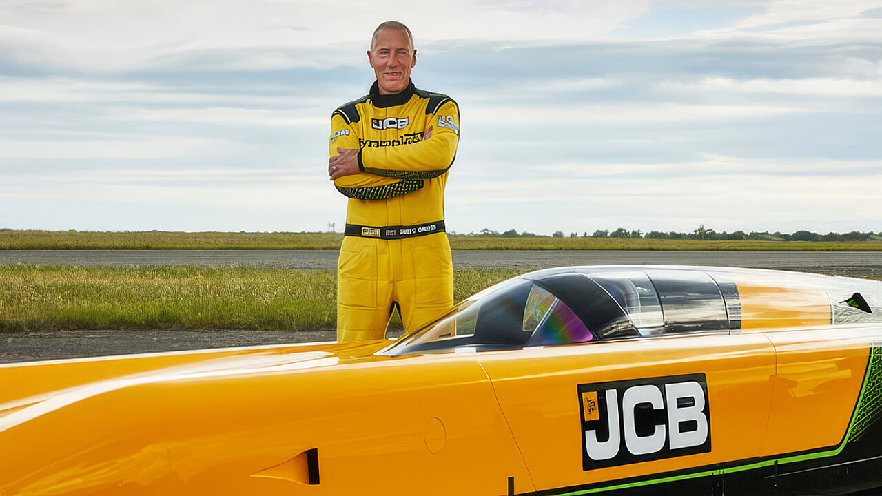 JCB Hydromax Wasserstoff-Motor