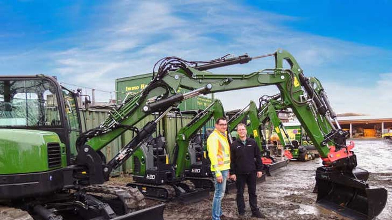 Bobcat E85 und E20 Bagger