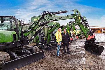 Bobcat E85 und E20 Bagger