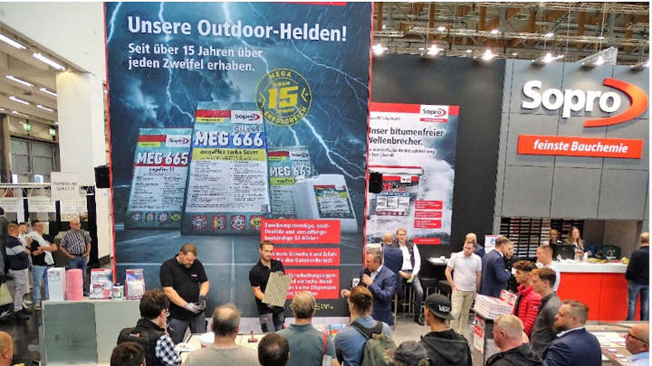 Sopro Messestand