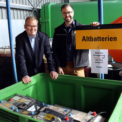 Zeppelin Batterieentsorgung