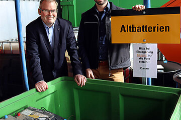 Zeppelin Batterieentsorgung