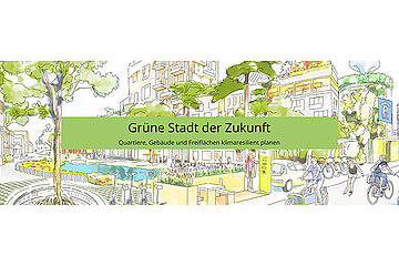 Grüne Stadt der Zukunft