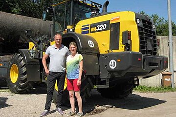 Komatsu Radlader WA320-8
