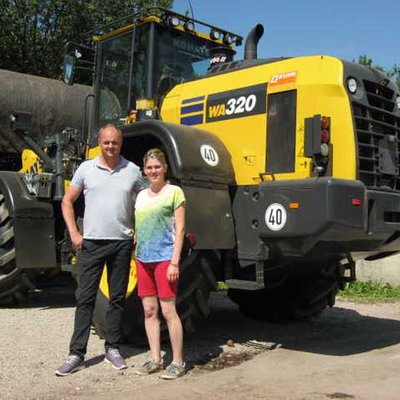 Komatsu Radlader WA320-8