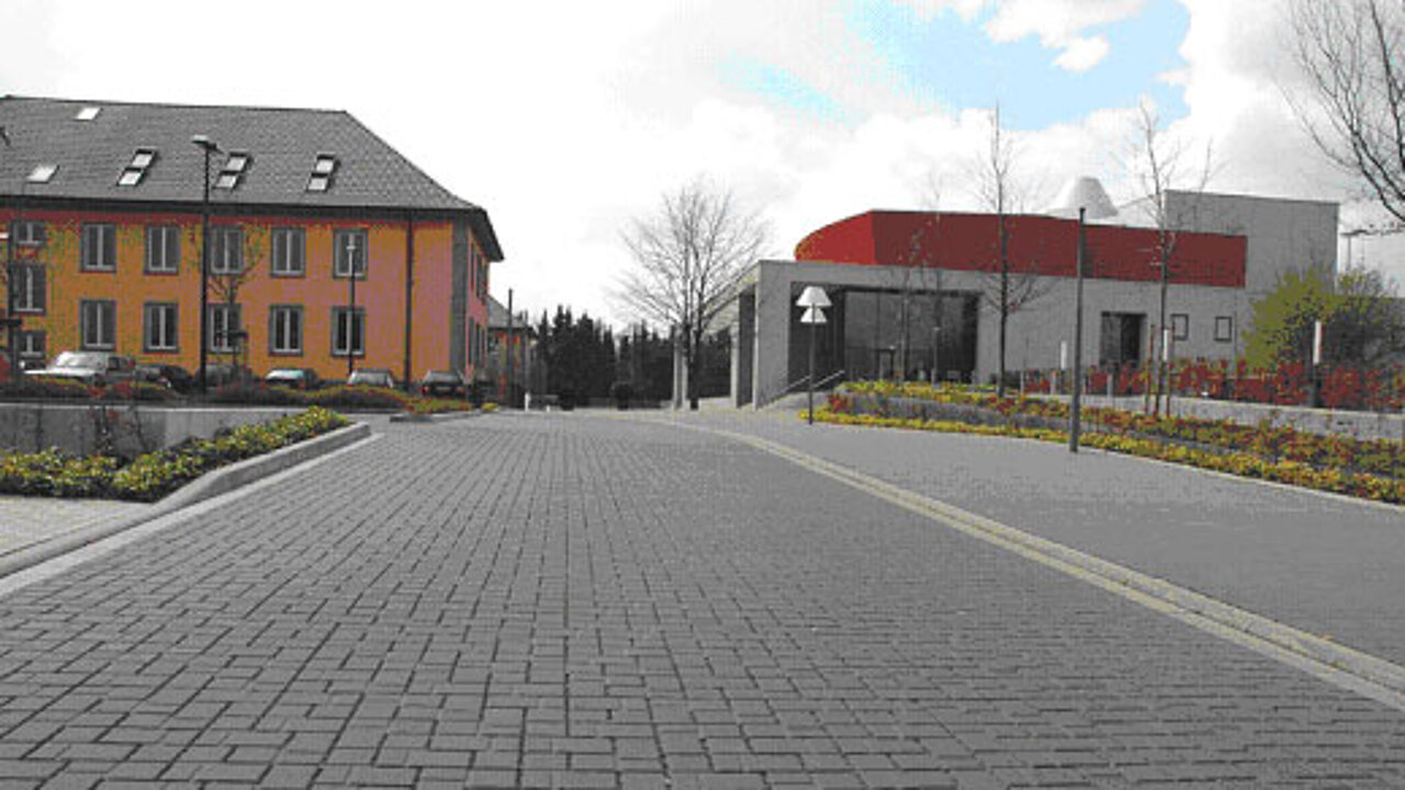 Zufahrt Konzerttheater Coesfeld