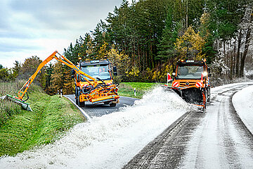 Unimog kommunale Pflege