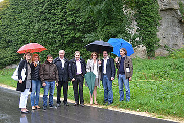 Jury der Gartenschau in Sigmaringen