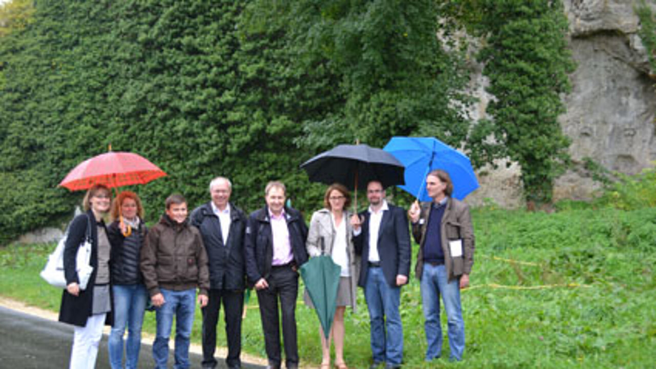 Jury der Gartenschau in Sigmaringen