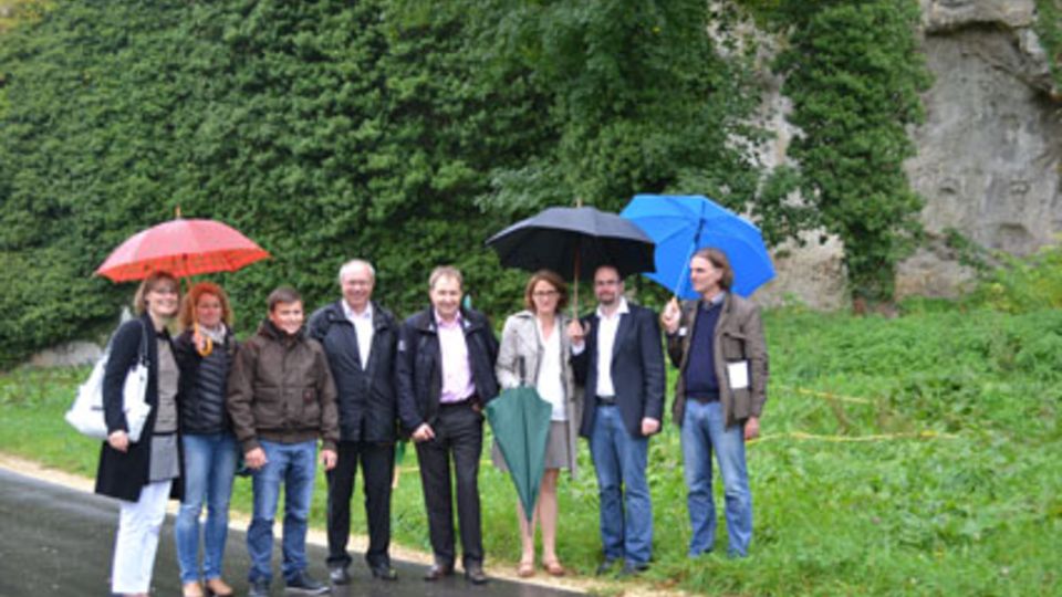 Jury der Gartenschau in Sigmaringen