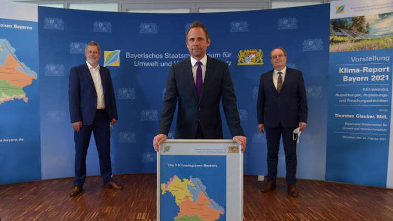 Vorstellung Klima-Report Bayern
