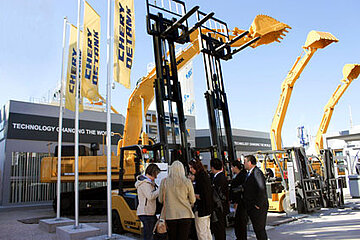 Chery Detank Messestand