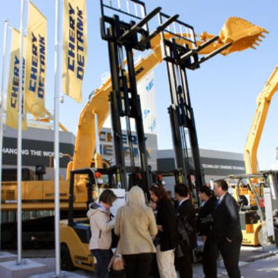 Chery Detank Messestand