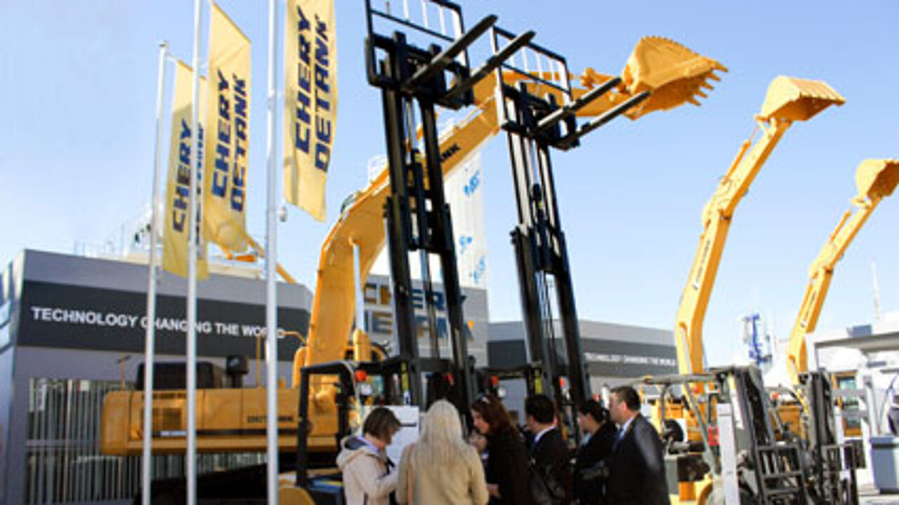 Chery Detank Messestand