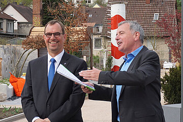 Frank Schneider und Reiner Bierig