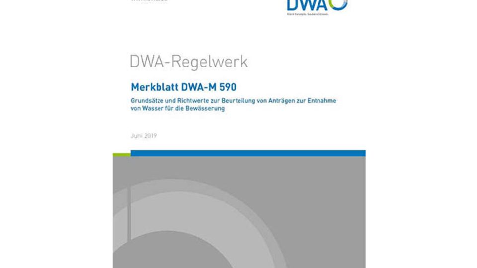 Merkblatt DWA-M 590