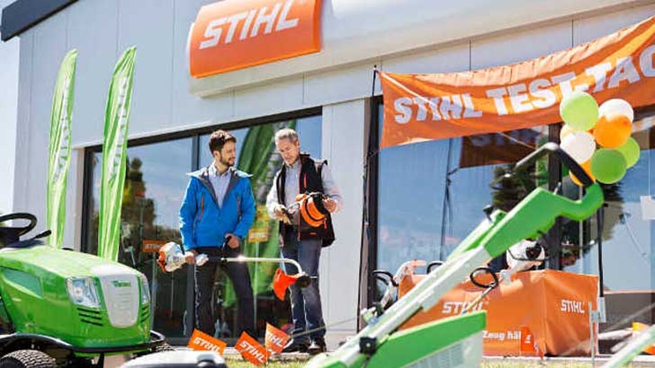 Fachhändler beim Test-Tag