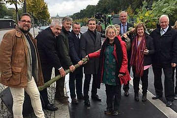 Gruppenbild mit Kaiserlinde