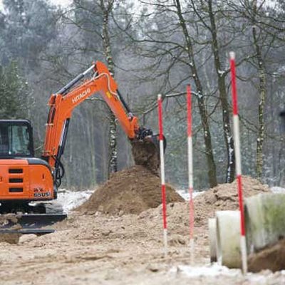Kiesel auf der demopark