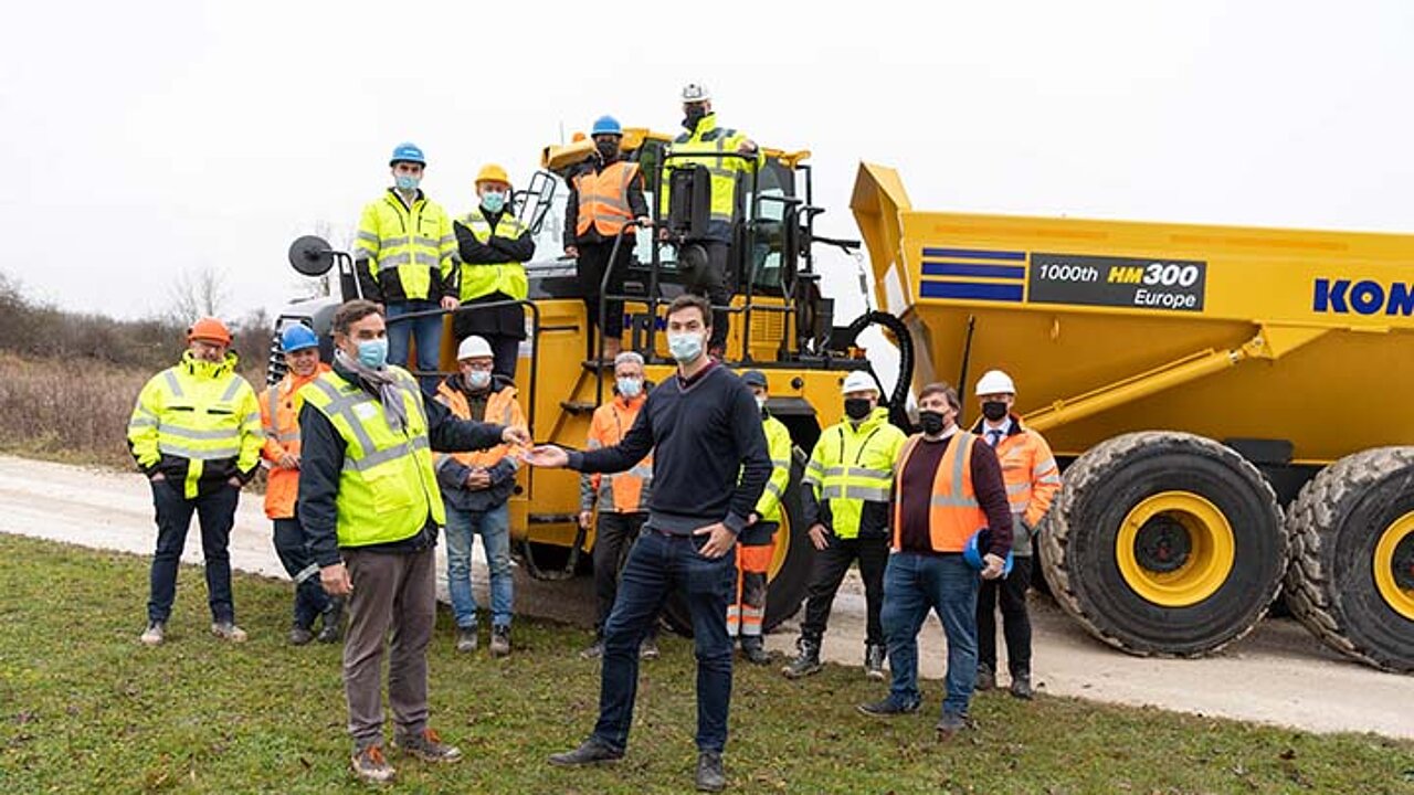Komatsu Muldenkipper