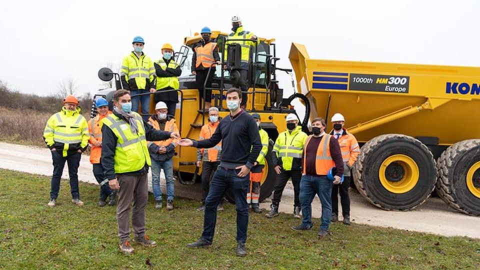 Komatsu Muldenkipper