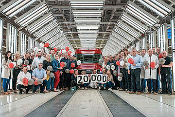 Der 20.000ste MAN TGE