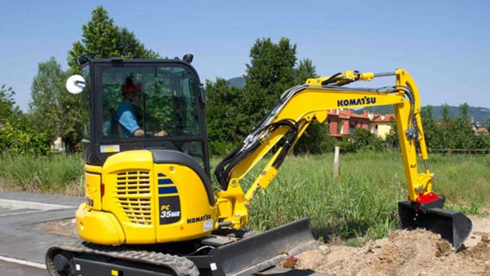 Komatsu Minibagger