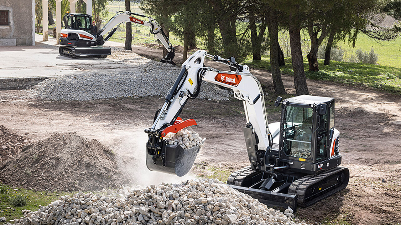 Bobcat 1-2 Tonnen Minibagger