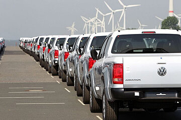 Amarok am Hafen