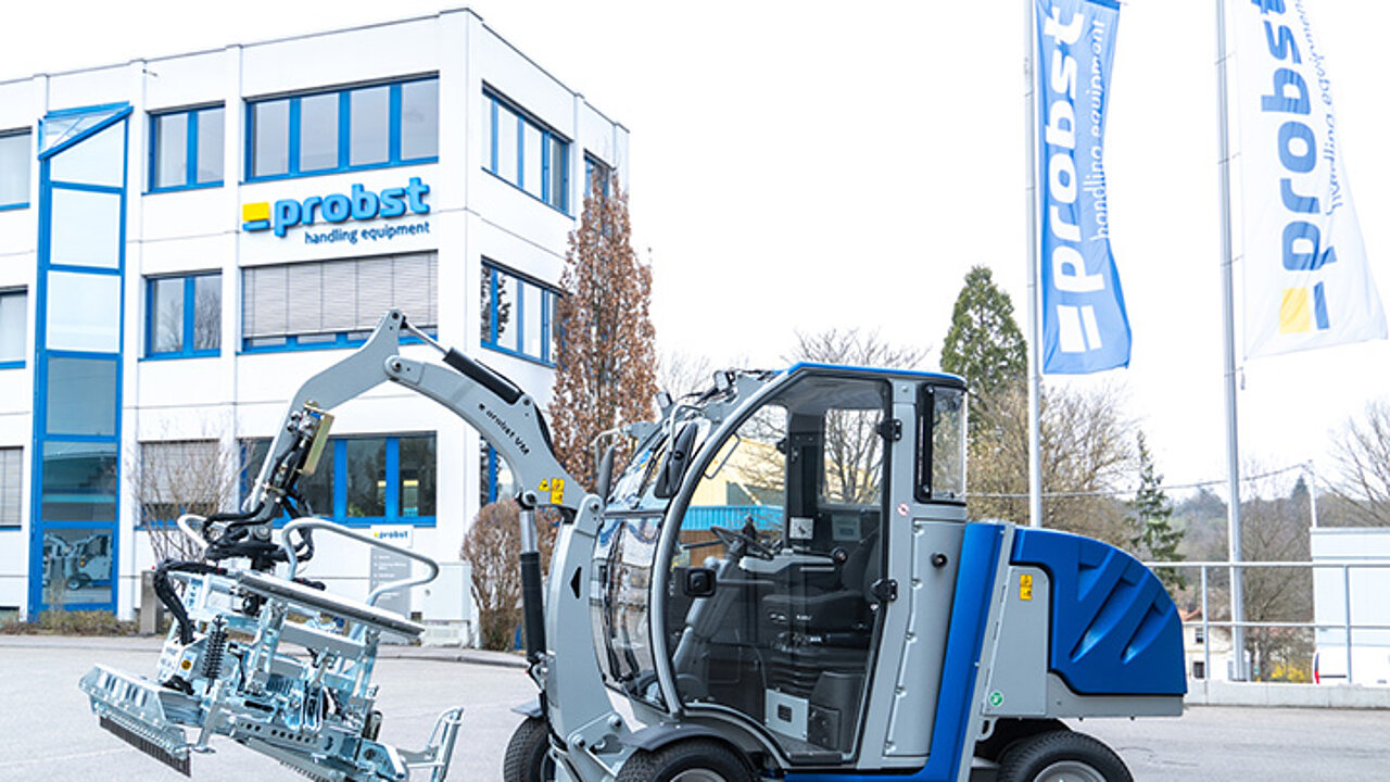 Probst Pflasterverlegemaschine