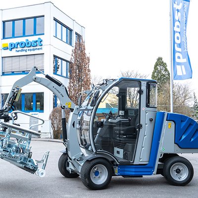 Probst Pflasterverlegemaschine