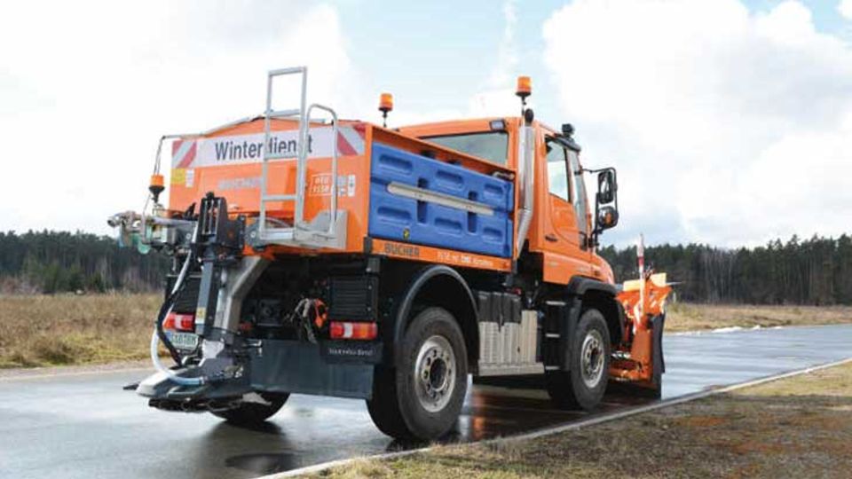 Unimog für den Winterdienst