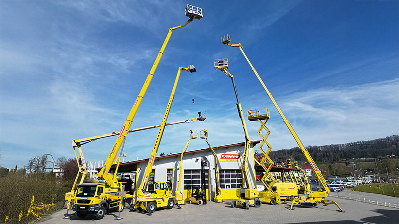 Rothlehner Partnerlift Palfinger Arbeitsbühnen