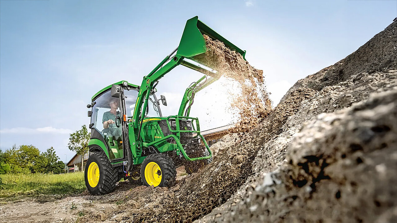 Vollelektrischer Traktor