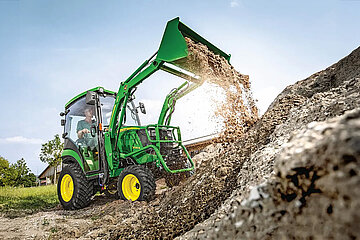 Vollelektrischer Traktor