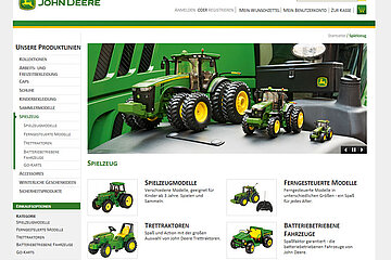 John Deere Online-Shop