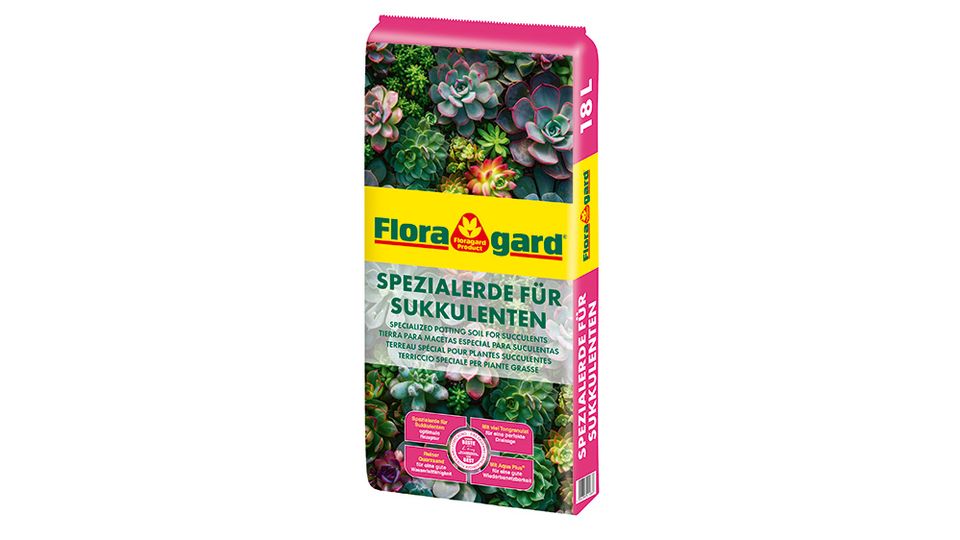 Sukkulenten-Erde von Floragard