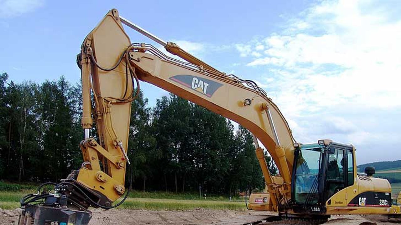 25 Tonnen Raupenbagger