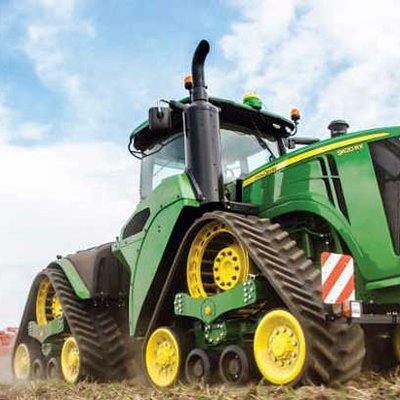 9620 RX bei der Feldbearbeitung