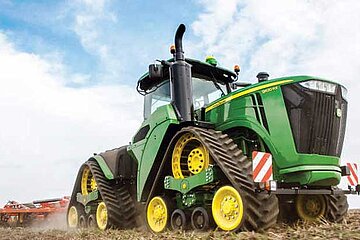9620 RX bei der Feldbearbeitung