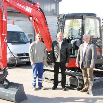 Kubota-Kompaktbagger KX 057