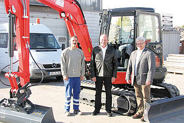 Kubota-Kompaktbagger KX 057