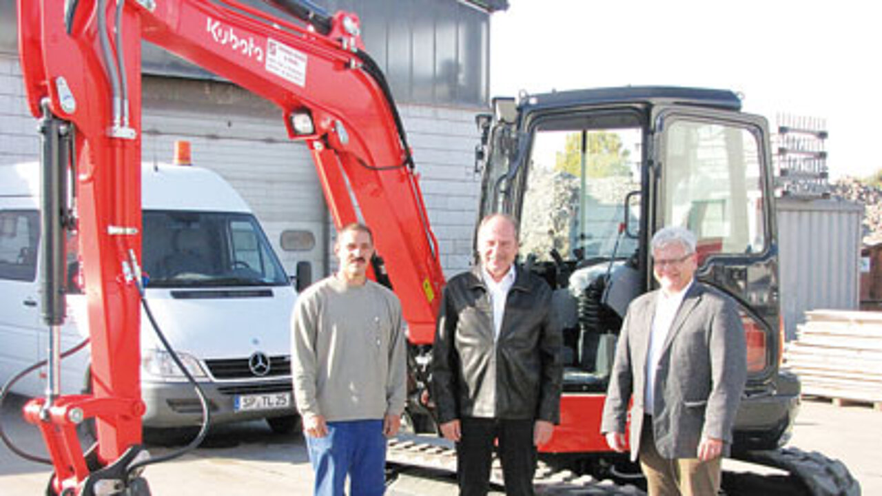 Kubota-Kompaktbagger KX 057