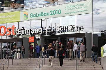 Eingang Messe GaLaBau