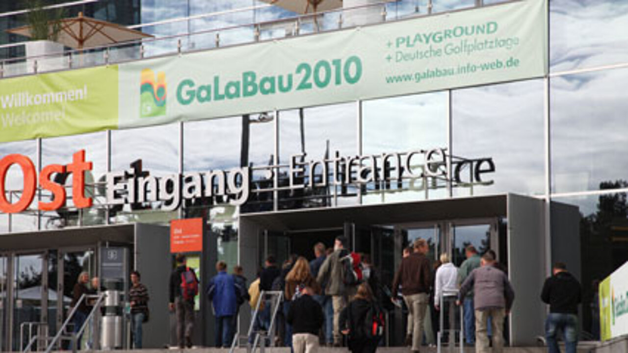 Eingang Messe GaLaBau