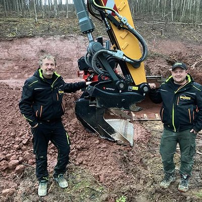 Rototilt Schnellwechsler